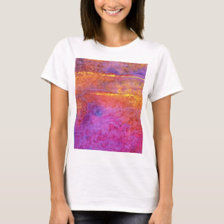 Sunset Emotions in lila, mauve en geel T-shirt