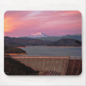 Sunset en Mt. Shasta Mousepad Muismat (Voorkant)
