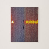 Sunset en Zee 2 Legpuzzel (Verticaal)
