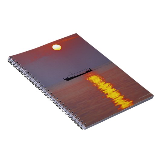 Sunset en Zee 2 Notitieboek (Rechterzijde)