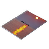 Sunset en Zee 2 Notitieboek (Linkerzijde)