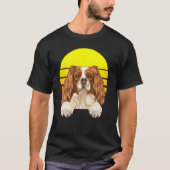  Sunset English Speelgoed Spaniel Dog T-shirt (Voorkant)