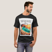 Sunset Escape Quote T-shirt (Voorkant volledig)