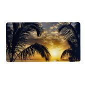 Sunset Etiket (Voorkant)