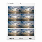 Sunset Etiket (Full Sheet)