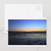 Sunset Evening Hill Briefkaart (Voorkant / Achterkant)