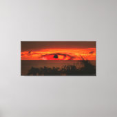 Sunset Eye 2106 Art Canvas Afdruk (Voorkant)