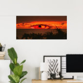 Sunset Eye 2106 Art Print (Thuiskantoor)