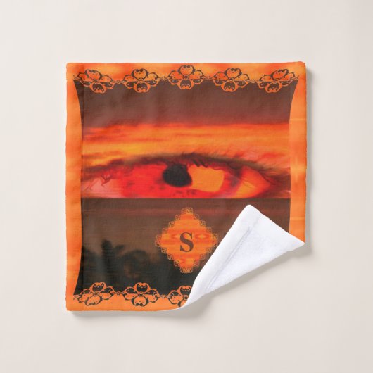 Sunset Eye 2106 Bad Handdoek (Wasdoekje)