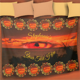 Sunset Eye 2106 Fleece Blanket Deken