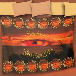 Sunset Eye 2106 Fleece Blanket Deken