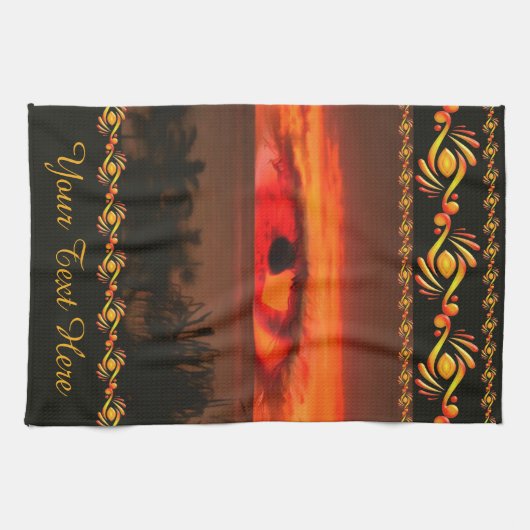 Sunset Eye 2106 Theedoek (Horizontaal)