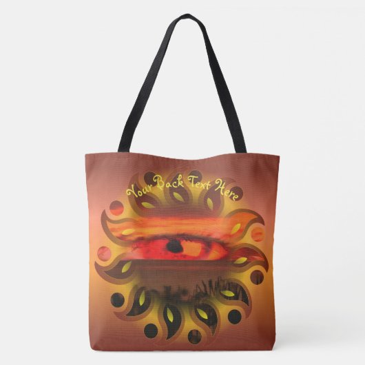 Sunset Eye 2106 Tote Bag (Achterkant)