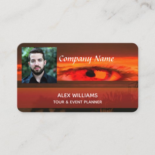 Sunset Eye 2106 Visitekaartje (Voorkant)