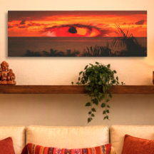 Sunset Eye Panoramic 2106 Kunst
