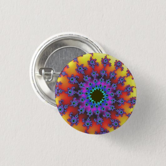 Sunset Eye Ronde Button 3,2 Cm (Voorkant /achterkant)