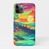 Sunset Fantasy Landschap Case-Mate iPhone Case (Achterkant)