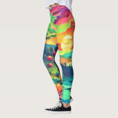 Sunset Fantasy Landschap Leggings (Links)