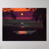 Sunset - Felix Vallotton Poster (Voorkant)