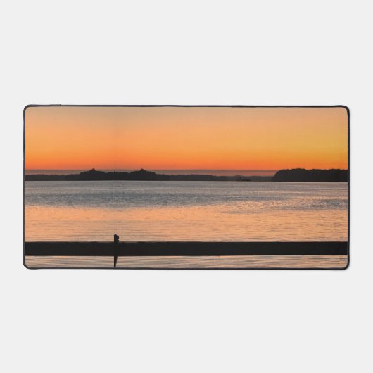 Sunset Ferry Ride Desk Mat (Voorkant)