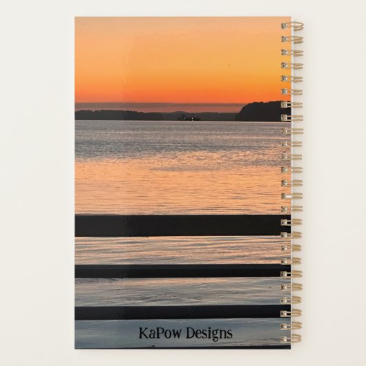 Sunset Ferry Ride Planner (Achterkant)