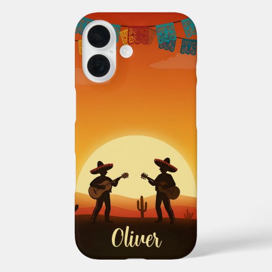 Sunset Fiesta – een grillige woestijnviering Case-Mate iPhone Case (Achterkant)