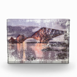 Sunset Firth of Forth Railway Bridge Fotoblokken