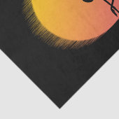 Sunset Flamingos Tissuepapier (Detail)