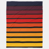 Sunset Fleece Deken (Voorkant)