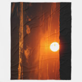 SUNSET FLEECE DEKEN (Voorkant)