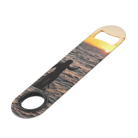 SUNSET flesopener Speed Flessenopener (Achterkant Gekanteld)