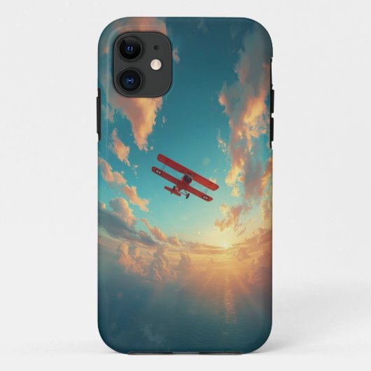 Sunset Flight Adventure Mobile Hoesje (Achterkant)