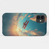 Sunset Flight Adventure Mobile Hoesje (Achterkant (horizontaal))