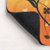 Sunset Floral Illustration Muismat (Hoek)