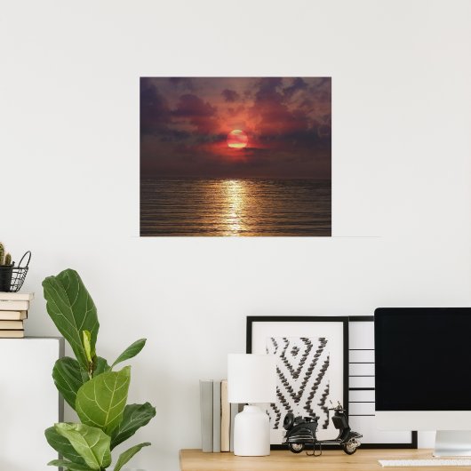 Sunset Florida Print (Thuiskantoor)