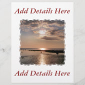 SUNSET FLYER (Voorkant)