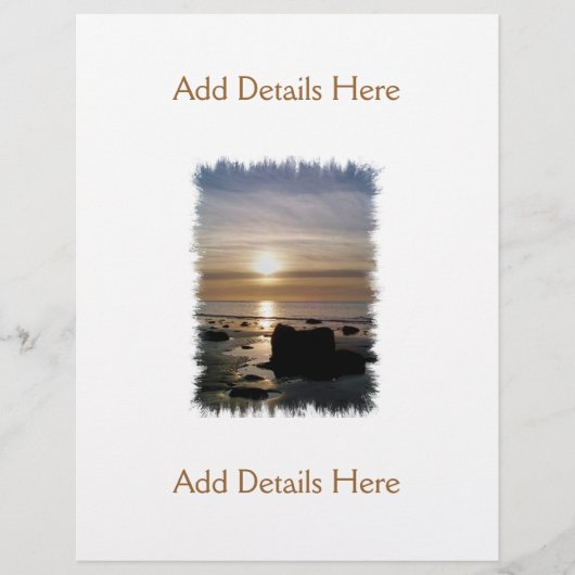 SUNSET FLYER (Voorkant)