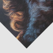 Sunset Foal Portrait Art Decoupage Tissuepapier (Detail)