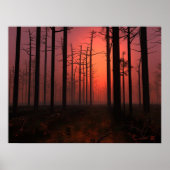 Sunset Fog Poster (Voorkant)