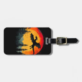  Sunset Forest Dragon Bagagelabel (Voorkant horizontaal)