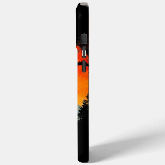  Sunset Forest Dragon Case-Mate iPhone Case (Achterkant / Links)