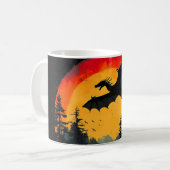  Sunset Forest Dragon Koffiemok (Voorkant links)