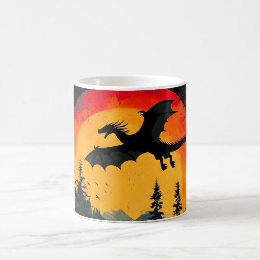  Sunset Forest Dragon Koffiemok (Center)