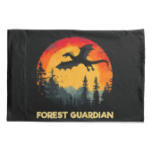 Sunset Forest Dragon Kussensloop (Achterkant)