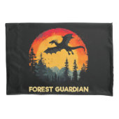 Sunset Forest Dragon Kussensloop (Voorkant)