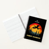 Sunset Forest Dragon Notitieboek (Binnen)