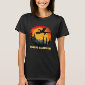  Sunset Forest Dragon T-shirt (Voorkant)