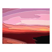 SUNSET FOTO AFDRUK (Voorkant)