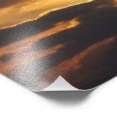 Sunset Foto Afdruk (Hoek)