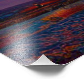 SUNSET FOTO AFDRUK (Hoek)